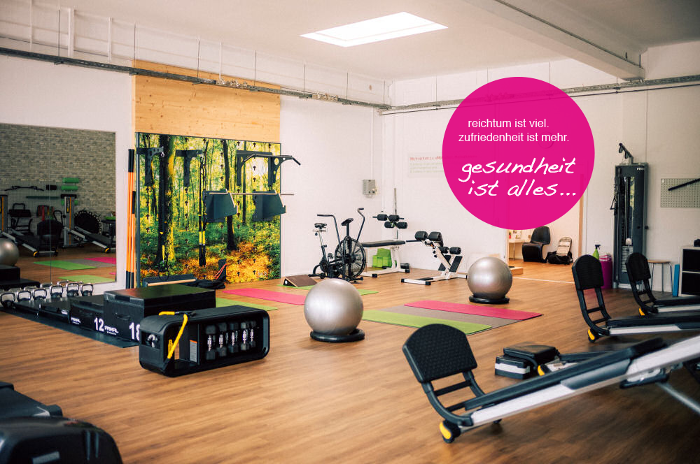 gesundheit ist alles...